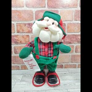 2004 Avon Animated Singing Dancing Santa Head & Arms Move Feet Do Not READ